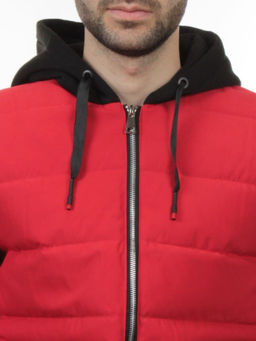 2172 RED Куртка мужская зимняя облегченная (150 гр. холлофайбер)