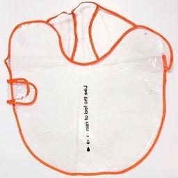 Дождевик для крупных пород собак "KOMFORT", прозрачный, р 3XL