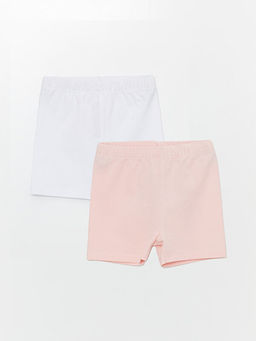 Beli Lastikli K?z Bebek K?sa Tayt 2li