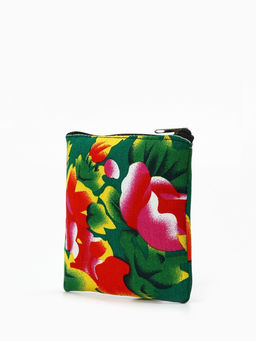 Кошелёк-монетница на молнии 11?1?8 см, с принтом, МИКС