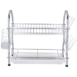 ПОДСТАВКА ПОД ПОСУДУ+ПЛАСТИКОВЫЙ ПОДДОН, 41*38*25 СМ - Agness фото 4