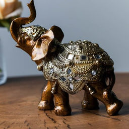 Статуэтка Слон 13 см / XL18399AB /уп 96/ - Галеонтрейд фото 3