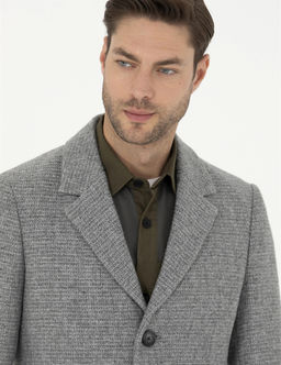 Gri Ex. Slim Fit Ka_e Kaban - Pierre cardin фото 2