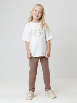 КР 302819/сахар к631 фуфайка (футболка) для дев