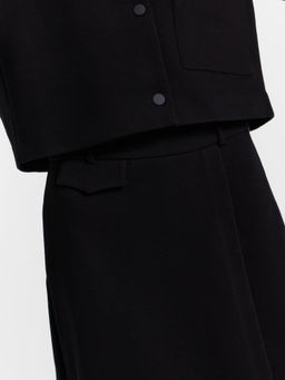 Шорты юбка женские черные черный 132369 - Mark formelle фото 5