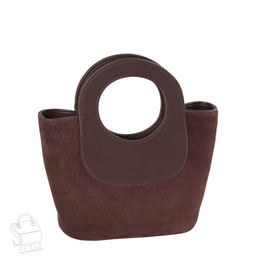 Сумка женская кожаная 56075BDAA coffee Baidou