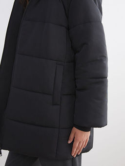 Kap??onlu Oversize Kad?n ?i?me Mont