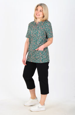 Футболка Кира Ф-105 (46-64) кулирка - Лотос фото 13