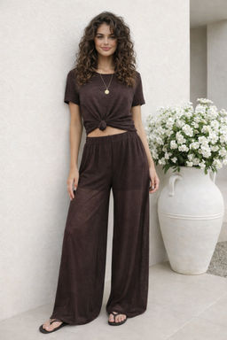 Брюки полупрозрачные паутинка - Binita фото 5