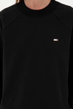 Женский черный свитшот Неожиданная скидка в корзине - U.s. polo assn фото 6