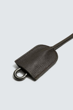 LEATHER PENDANT KEYRING - Zara фото 4