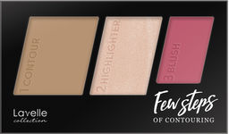LavelleCollection Палетка для контуринга Few steps тон 01 berry beige