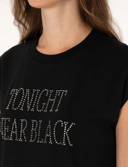 Siyah Regular Fit Ti__rt