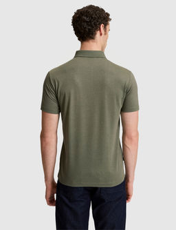 Haki Slim Fit D__meli Polo Yaka Ti__rt