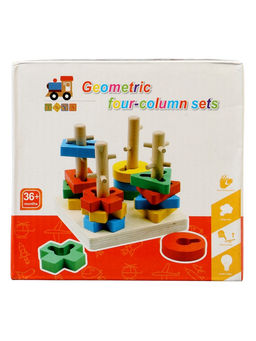 Развивающая деревянная игрушка - сортер, 3+