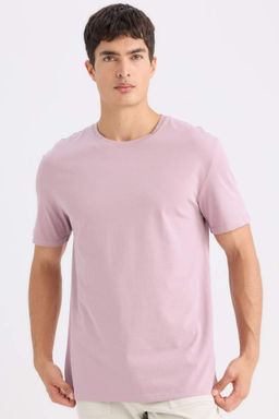 New Regular Fit Bisiklet Yaka K?sa Kollu Tisort - Defacto фото 10