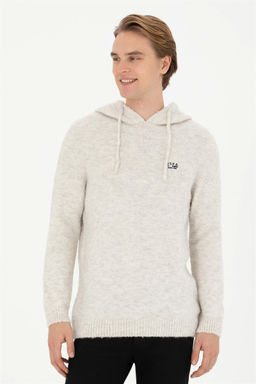 Мужской свитер из каменного меланжа - U.s. polo assn фото 3