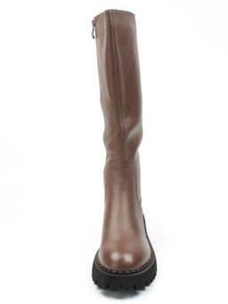 02-FL655-2M BROWN Сапоги зимние женские (натуральная кожа, натуральный мех (еврозима)) - No name фото 9