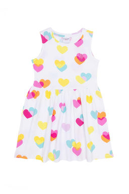 Белое трикотажное платье без рукавов для девочки Неожиданная скидка в корзине - U.s. polo assn фото 5