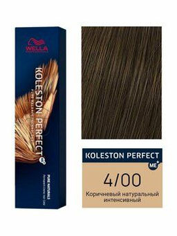 Краска стойкая Koleston Perfect 4/00 Глубокий коричневый натуральный, Wella Professionals