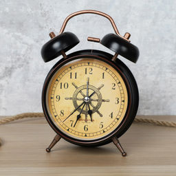 Будильник 10,5 см / 6040BA /уп 60/ - ГалеонТрейд фото 3