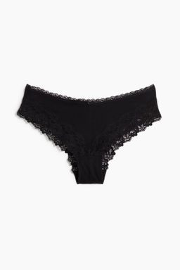 Pack de 3 bragas Hipster de encaje y algodon - H&m фото 13