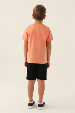 Оранжевый пижамный комплект для мальчика - U.s. polo assn фото 4