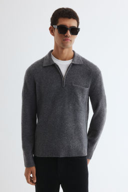 Jersey con media cremallera Regular Fit - H&m фото 5