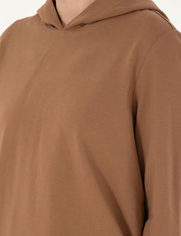 Coconut Oversize Kap__onlu Sweatshirt