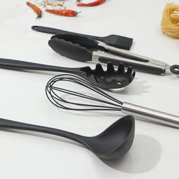 Набор кухонных принадлежностей Black, 10 предметов, чёрный