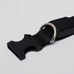 Ошейник с подсветкой размер S, ОШ 35-43 х 2,5 см, 3 режима свечения чёрный - Пижон фото 4