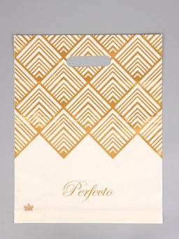 Цена за 50 шт. Пакет подарочный Перфекто Изящность  37 х 30 см 90 мкм