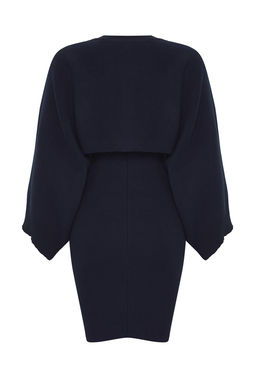 TRENDYOLMILLA Bej Mini Triko Bolero-Elbise Tak?m TWOAW25EL00056  фото 8