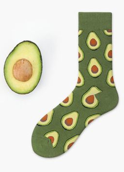 Носки "Авокадо" зеленые (размер 36-45) 3 пары