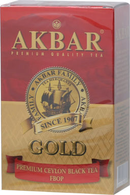 AKBAR. Gold 250 гр. карт.пачка
