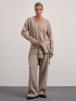 Прямые вязаные брюки из вискозы / Zarina