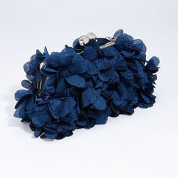 Сумка-клатч на фермуаре, цвет синий - Simaland фото 2