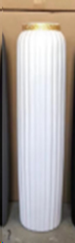 Ваза 60 см коричневая / YBN-46/1 /уп 8/