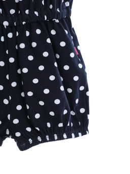 Ромпер в горошек UD 1568 синий - Mini maxi фото 3