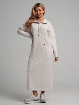 978 Платье "Меланж/капучино"