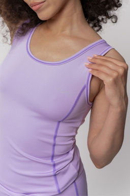 Майка спортивная прилегающего силуэта Спорт - Almando melado фото 2