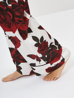 Брюки женские 12521-36048 white/red