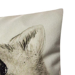 Наволочка декоративная Этель Лиса 40х40 см, велюр  фото 2