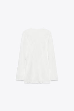 ZW COLLECTION BLOUSE WITH TIES - Zara фото 25