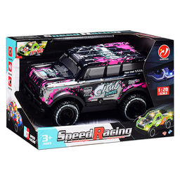 Машина "Скорость дороги" 1:20, свет, звук, в коробке