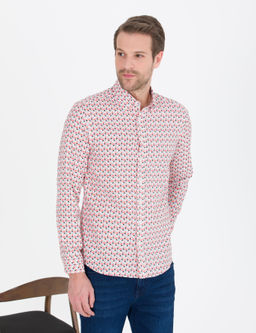 Рубашка Pierre Cardin Slim Fit с длинным рукавом