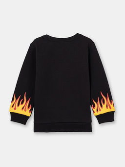 CRB wear/CSKB 63011-22-301 Джемпер модель свитшот для мальчика, черный/Ex.Cherubino фото 3