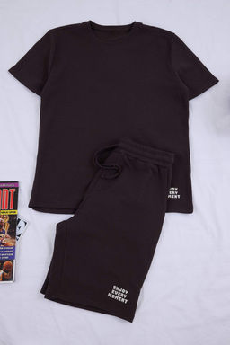 TRENDYOL MAN Mavi Regular Fit Waffle Sortlu Pijama Tak?m? TMNSS23PT00032 - Trendyolmilla фото 80