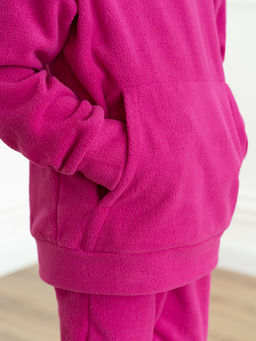 Костюм детский флисовый фуксия 7043г(ш) (104, 56)