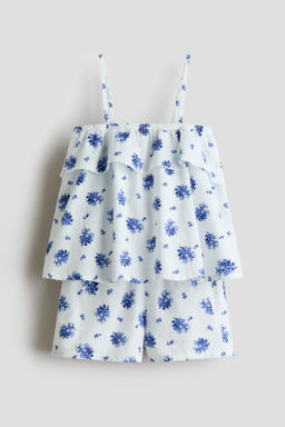 Conjunto estampado de 2 piezas en algod?n